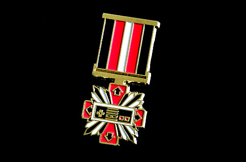 Nintendo veteran pin