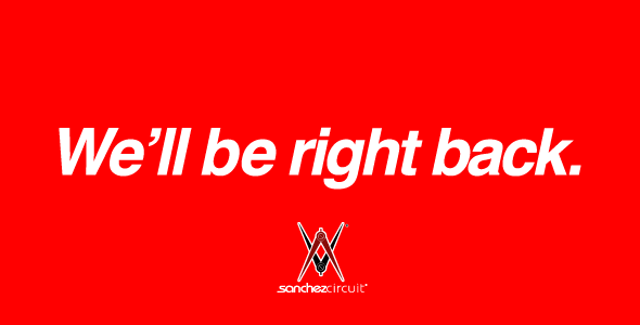 BE RIGHT BACK.